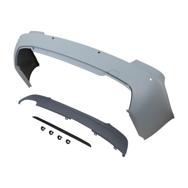 Bmw E92 E93 LCI Arka Tampon Dolu - PDC'li - Tek Çıkış - M-Tech ( 2006-13 ) | Wender