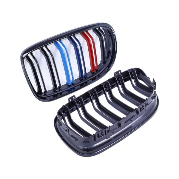 Bmw E90 LCI Piano-Siyah Panjur - M Renkli - Çift Çıtalı ( 2009-11 ) | Wender