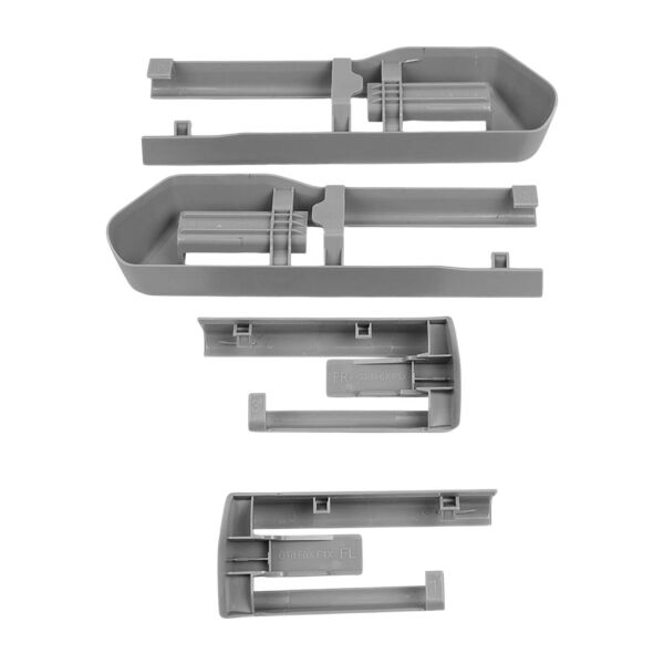Bmw F10 F07 F01 Koltuk Ray Kapağı Gri - ( 4 Parça Set )