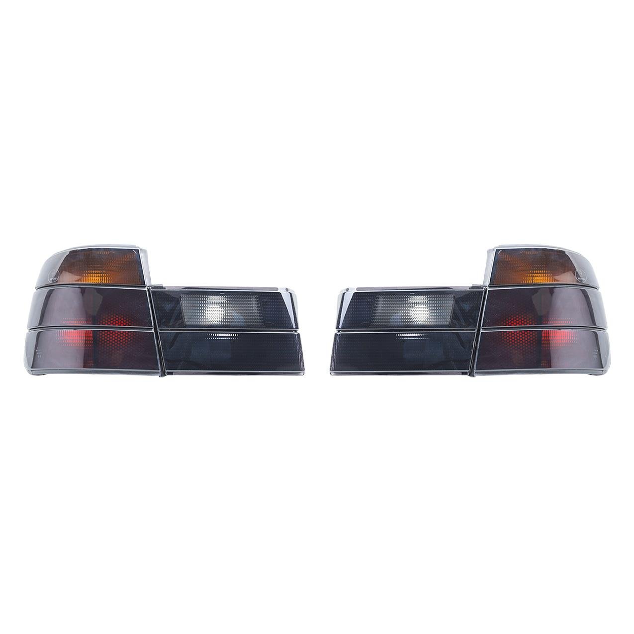 Bmw E34 Komple Stop Takımı ( İç-Dış ) - Siyah ( 87-95 )| Siyah