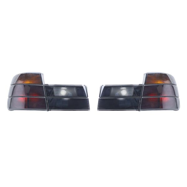 Bmw E34 Komple Stop Takımı ( İç-Dış ) - Siyah ( 87-95 )| Siyah