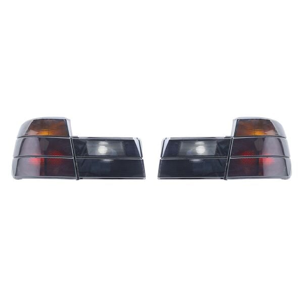Bmw E34 Komple Stop Takımı ( İç-Dış ) - Siyah ( 87-95 )| Siyah