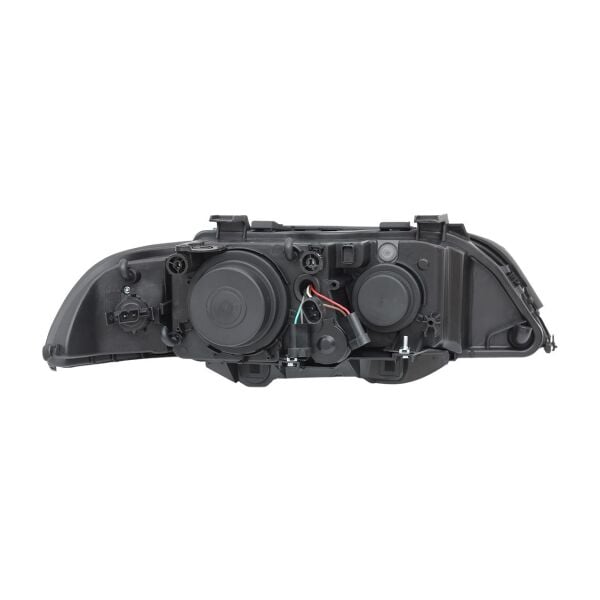 Bmw E39 Sol Beyaz Sinyalli Çerçeveli Angelli Far - Siyah ( 01 - 03 ) | Wender