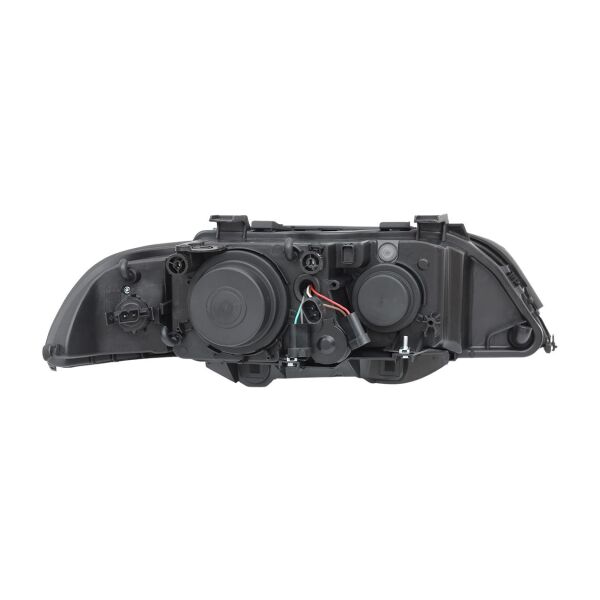 Bmw E39 Sol Beyaz Sinyalli Çerçeveli Angelli Far - Siyah ( 01 - 03 ) | Wender