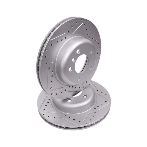 Bmw F10 Ön Spor Fren Disk Takımı ( Çizgili-Delikli ) | Kraftvoll