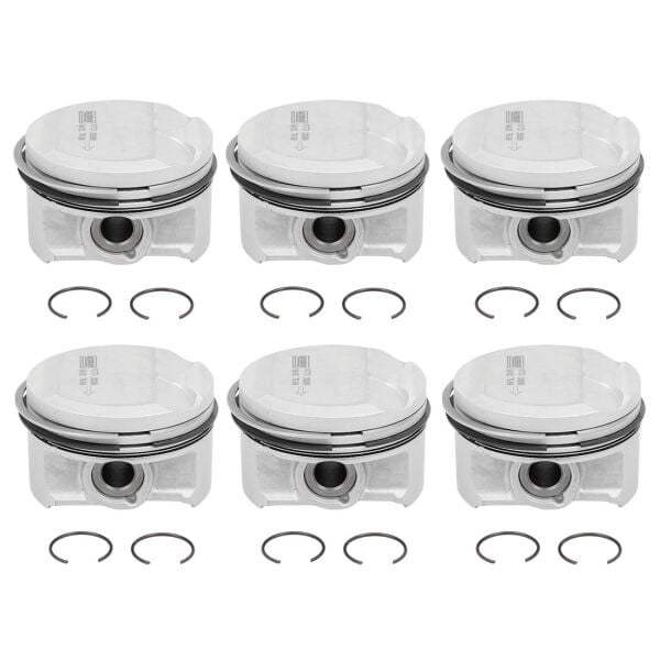 Bmw E36 E46 E39 - M52 B20 Piston Segman - ( Std ) - 80.00mm (6 Adet) | Yenmak
