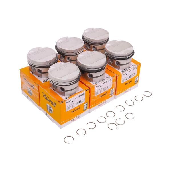 Bmw E36 E46 E39 - M52 B20 Piston Segman - ( 0.50 ) - 80.50mm (6 Adet) | Nüral