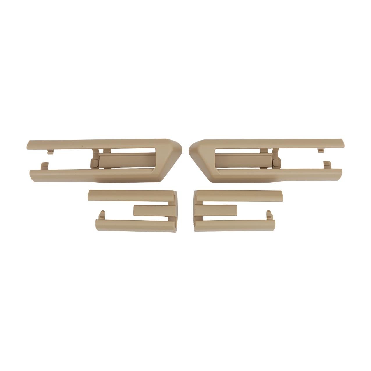 Bmw F10 F07 F01 LCI Koltuk Ray Kapağı Bej - ( 4 Parça Set )