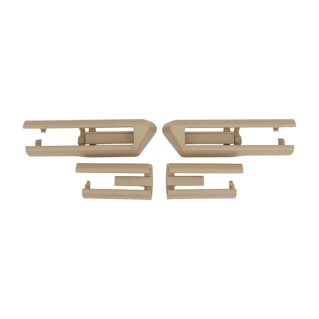 Bmw F10 F07 F01 LCI Koltuk Ray Kapağı Bej - ( 4 Parça Set )