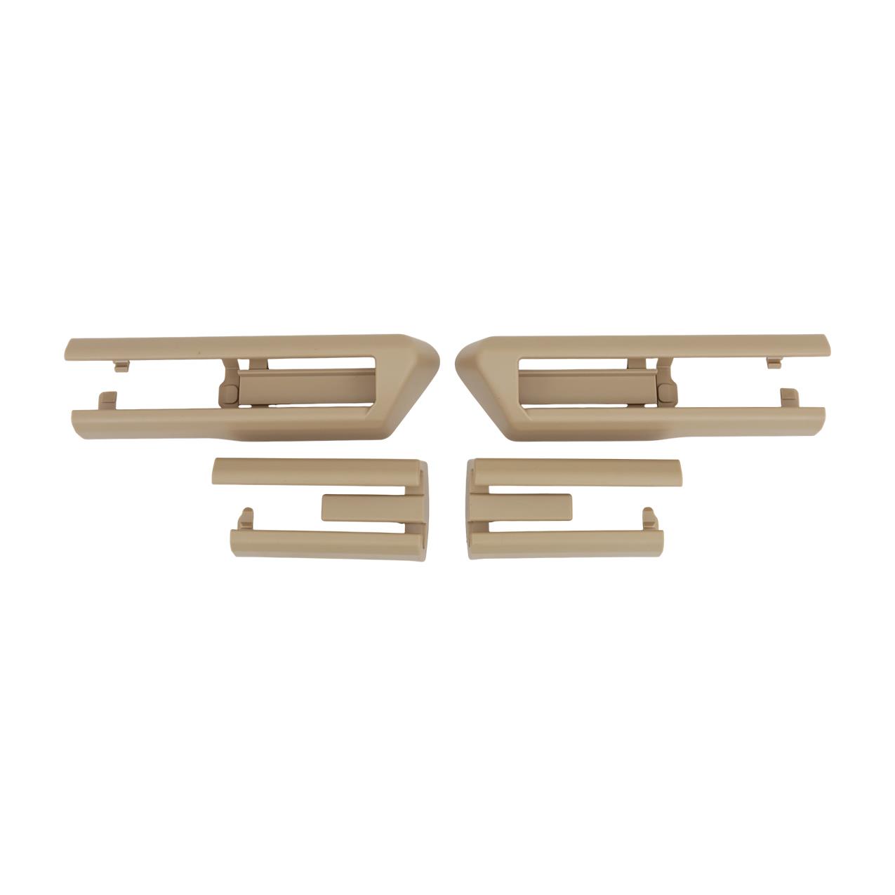 Bmw F10 F07 F01 LCI Koltuk Ray Kapağı Bej - ( 4 Parça Set )