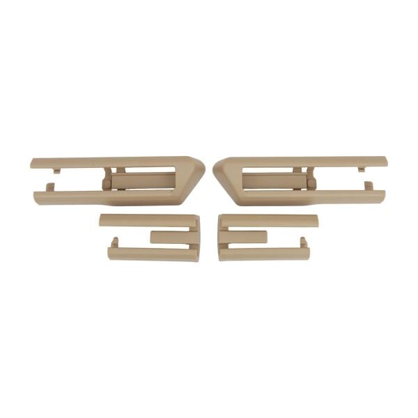 Bmw F10 F07 F01 LCI Koltuk Ray Kapağı Bej - ( 4 Parça Set )