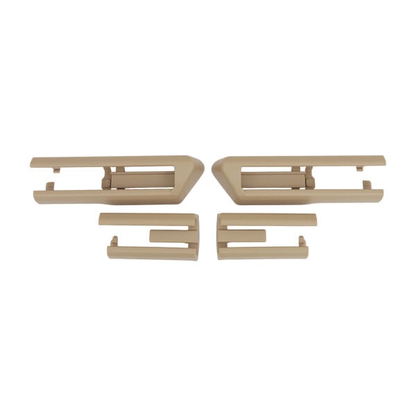 Bmw F10 F07 F01 LCI Koltuk Ray Kapağı Bej - ( 4 Parça Set )