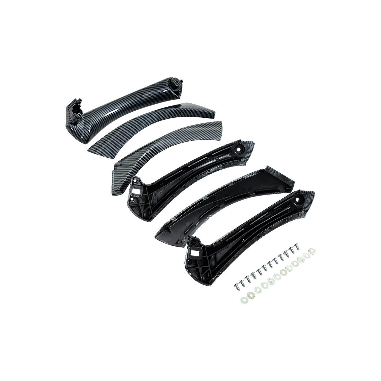 Bmw E90 Ön - Arka Karbon Kapı Tutamak Seti Komple | Gkl