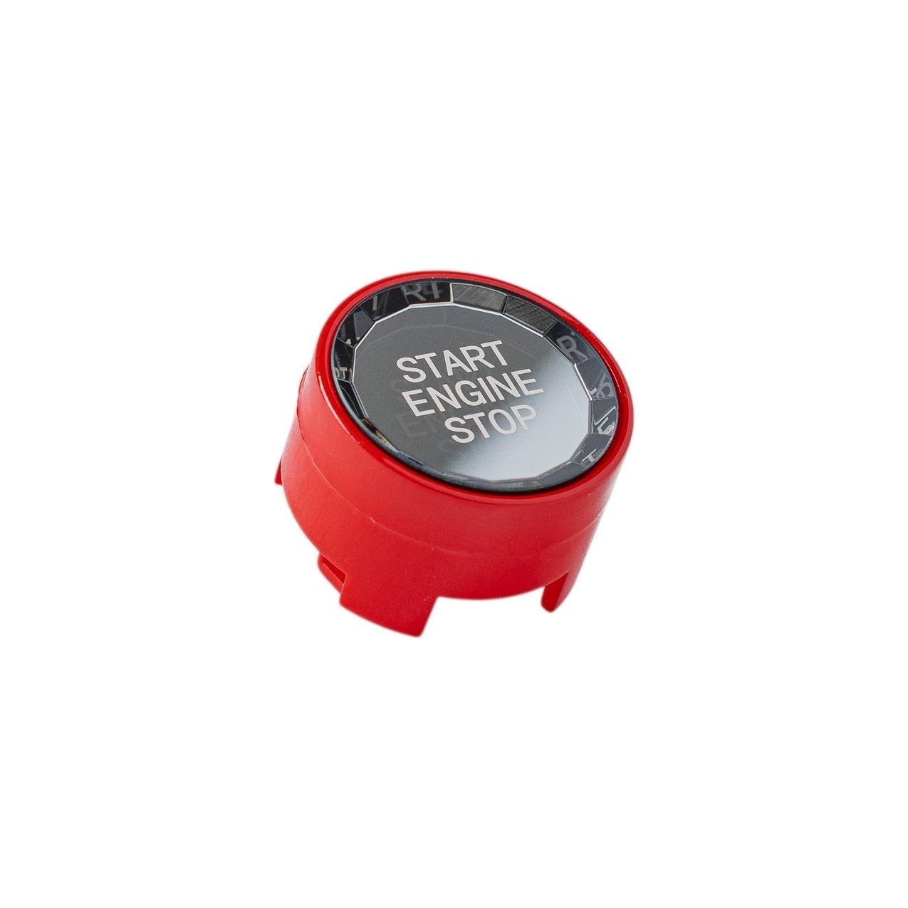 Bmw F10 F30 Kırmızı Start Stop Düğmesi - Elmas Tip