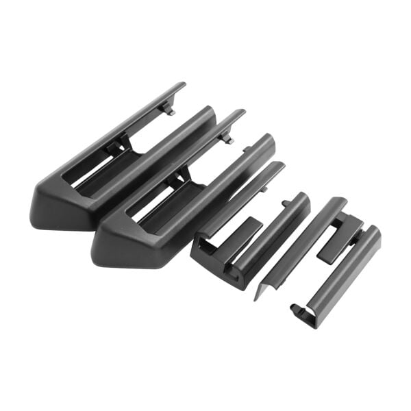 Bmw F10 F07 F01 LCI Koltuk Ray Kapağı Siyah - ( 4 Parça Set )