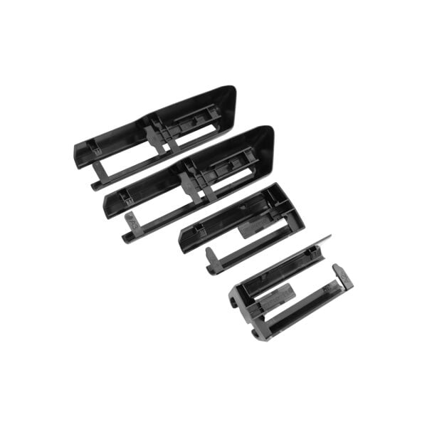 Bmw F10 F07 F01 LCI Koltuk Ray Kapağı Siyah - ( 4 Parça Set )