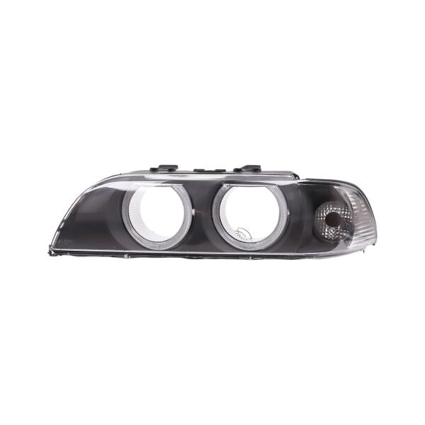 Bmw E39 Sol Beyaz Sinyalli Çerçeveli Angelli Far Camı ( 01 - 03 ) | Wender