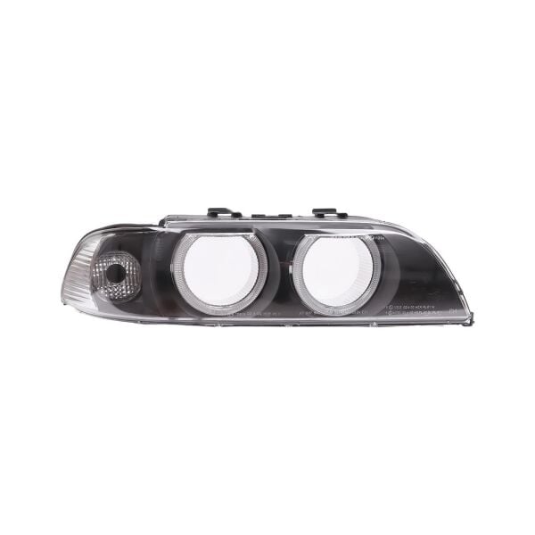 Bmw E39 Sağ Beyaz Sinyalli Çerçeveli Angelli Far Camı ( 01- 03 ) | Wender