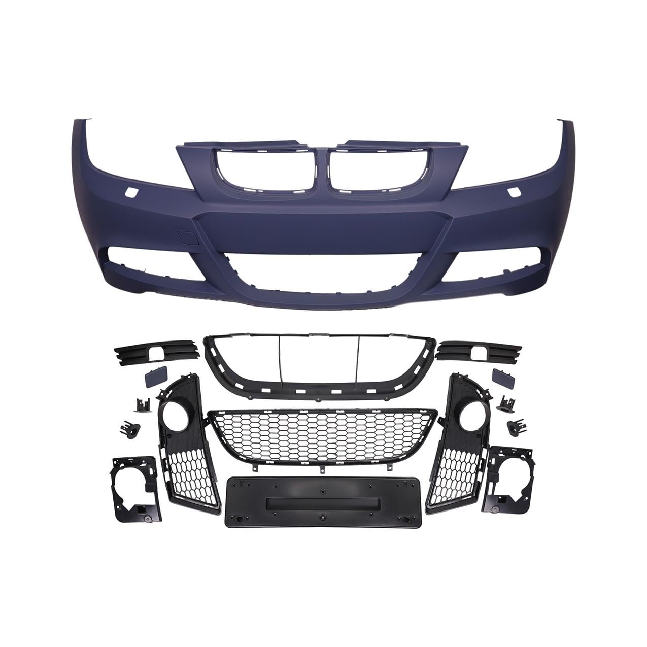 Bmw E90 Ön Tampon - Far Yıkamalı - M Tech ( 2005-08 ) - Dolu | Wender