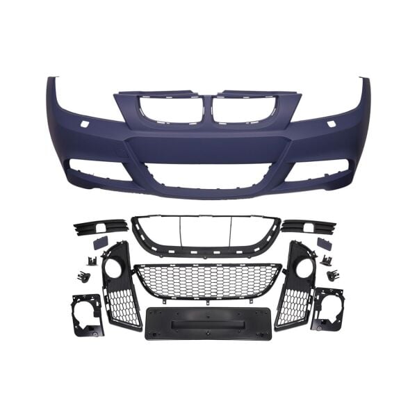 Bmw E90 Ön Tampon - Far Yıkamalı - M Tech ( 2005-08 ) - Dolu | Wender