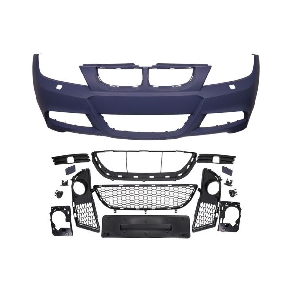 Bmw E90 Ön Tampon - Far Yıkamalı - M Tech ( 2005-08 ) - Dolu | Wender