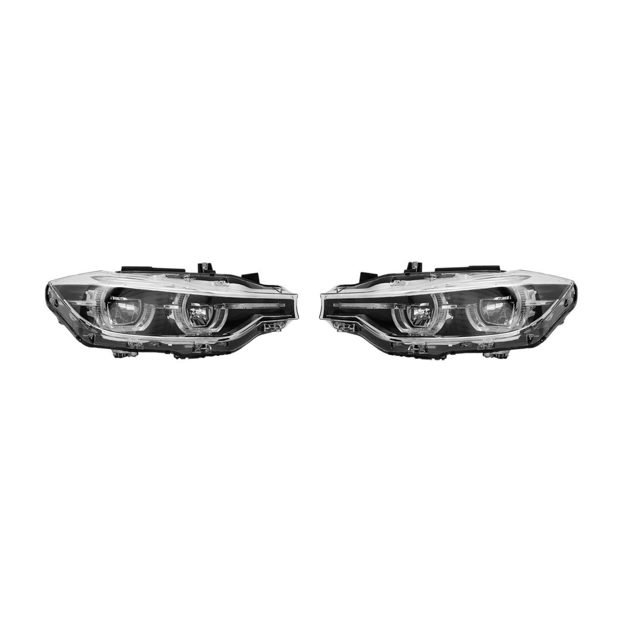 Bmw F30 LCI Led Far Takımı - Krom ( Beyinli Set) 2016-18 | Jbr