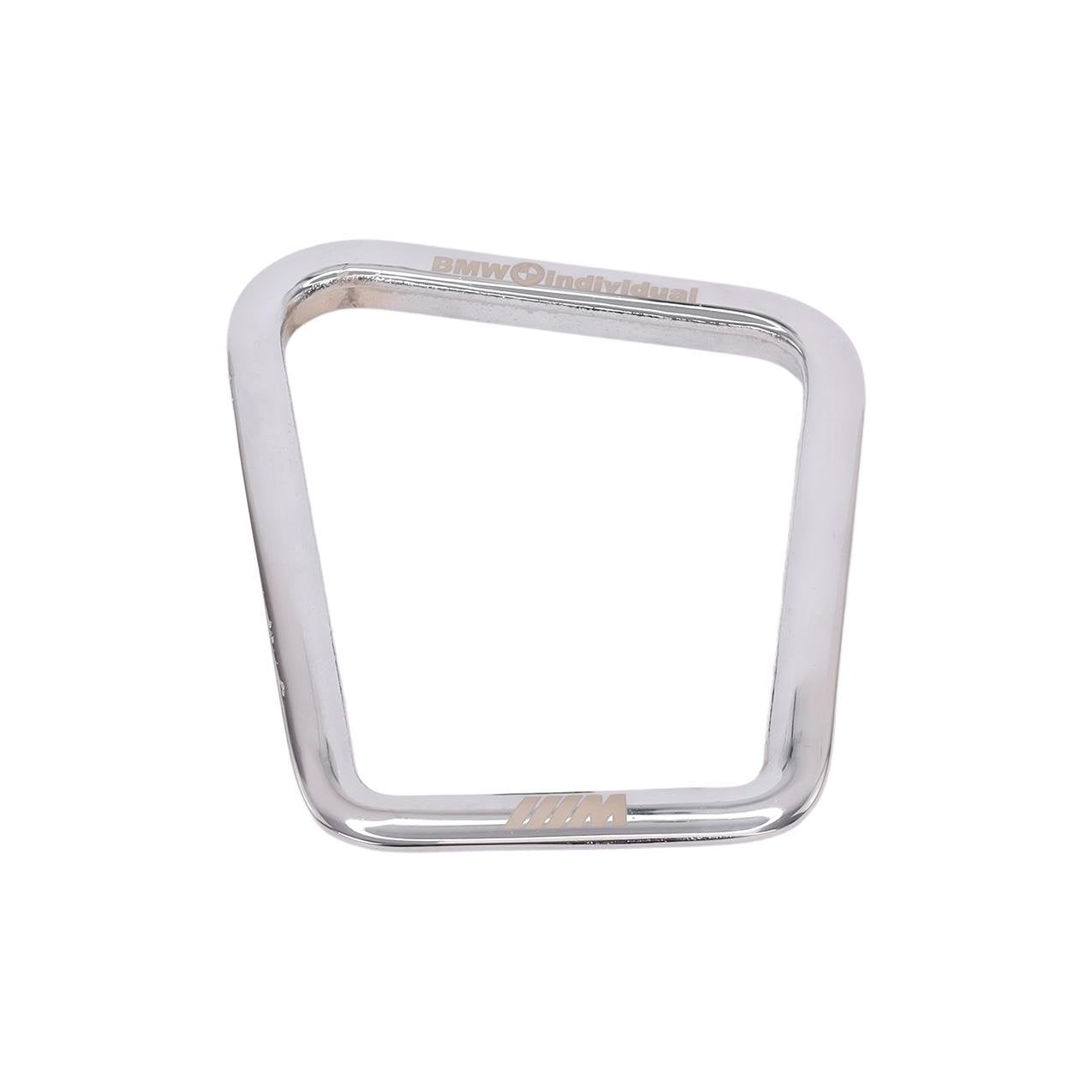 Bmw E36 Krom Metal Vites Çerçevesi İndividual