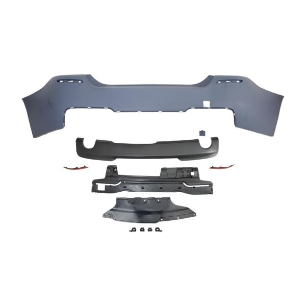 Bmw F10 Arka M-Tech Tampon Dolu - PDCli | Çift Çıkış | 2010-16 | Wender