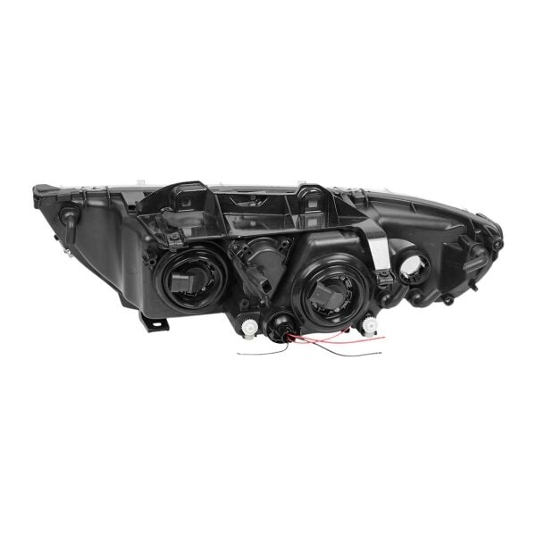 Bmw E39 Sol Sarı Sinyalli Çerçeveli Angelli Far - Siyah ( 01 - 03 ) | Wender