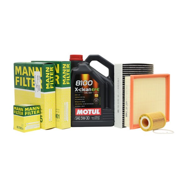 Bmw F20 F30 N13 Motor Yağ Bakım Seti | Motul Yağ + Mann Filtreler