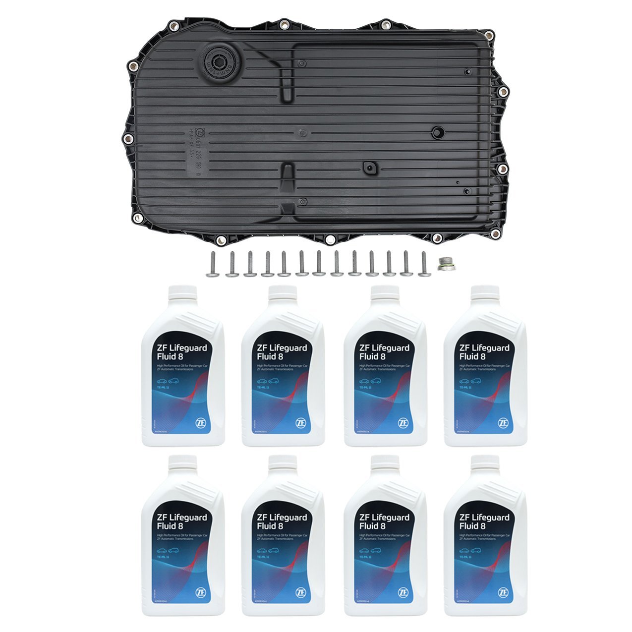 Bmw  F10 F20 F30 F36  G20 G30 - 8HP45-70 Şanzıman Yağ Filtresi Set + (8 Litre Yağ) - ZF