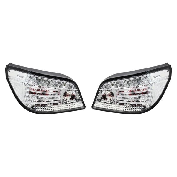 Bmw E60 Ledli Stop Takımı - Beyaz ( 2003-06 ) | Sonar