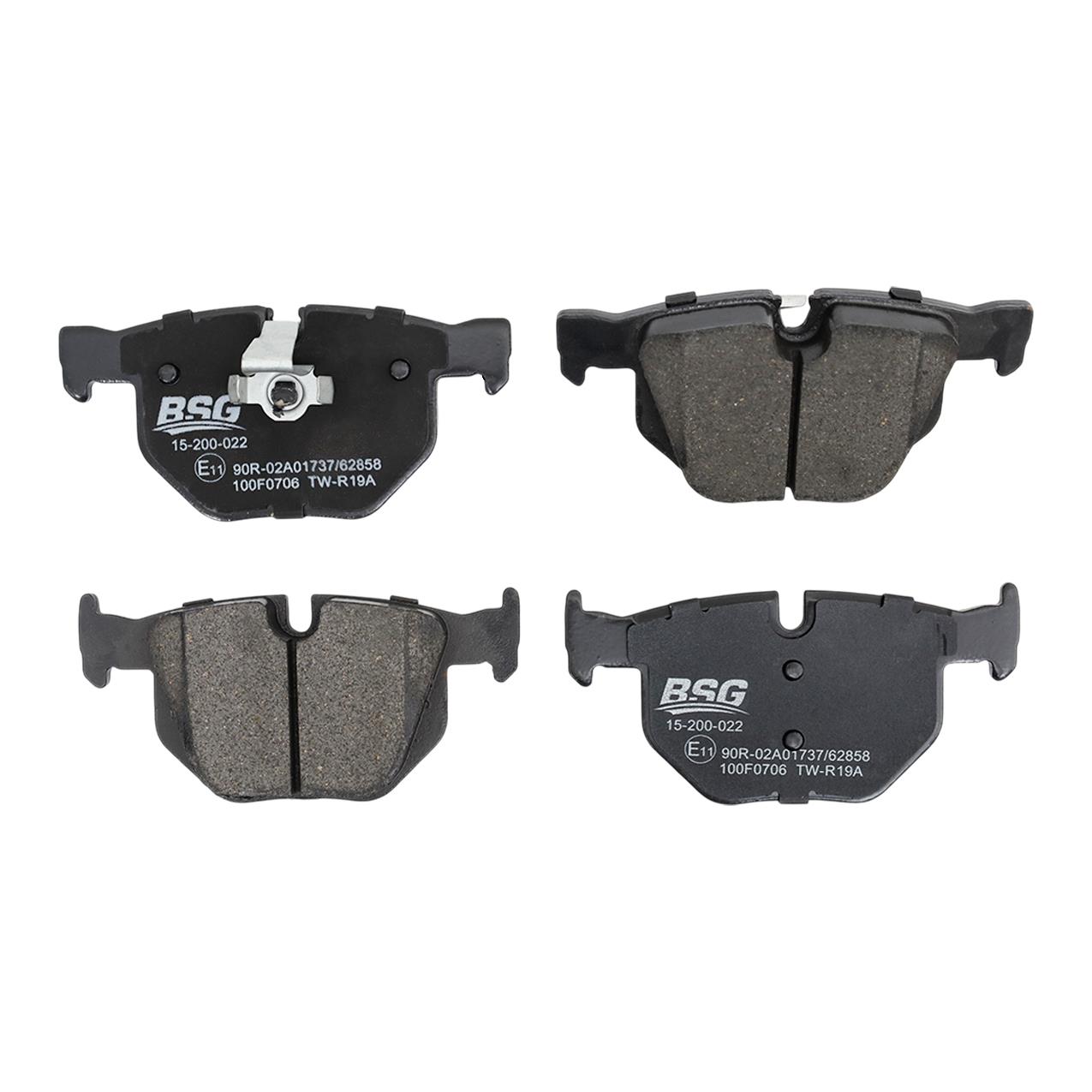 Bmw E60 Arka Fren Balata Takımı | Bsg