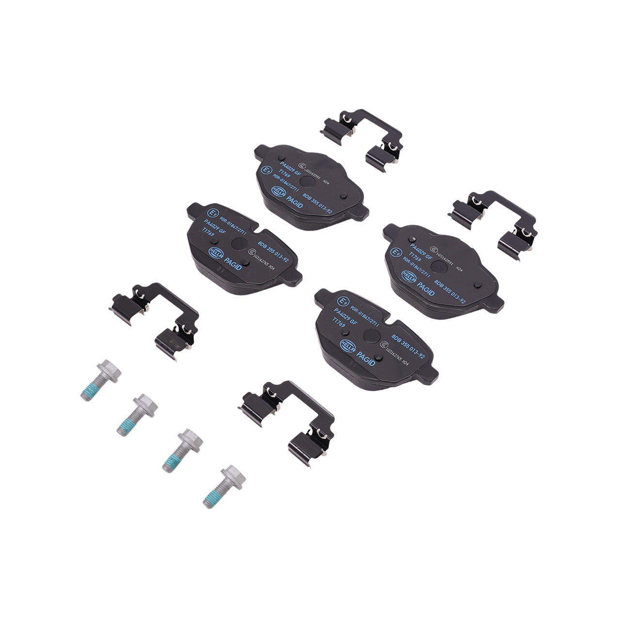Bmw F10 F25 F26 Arka Fren Balata Takımı | Hella Pagid