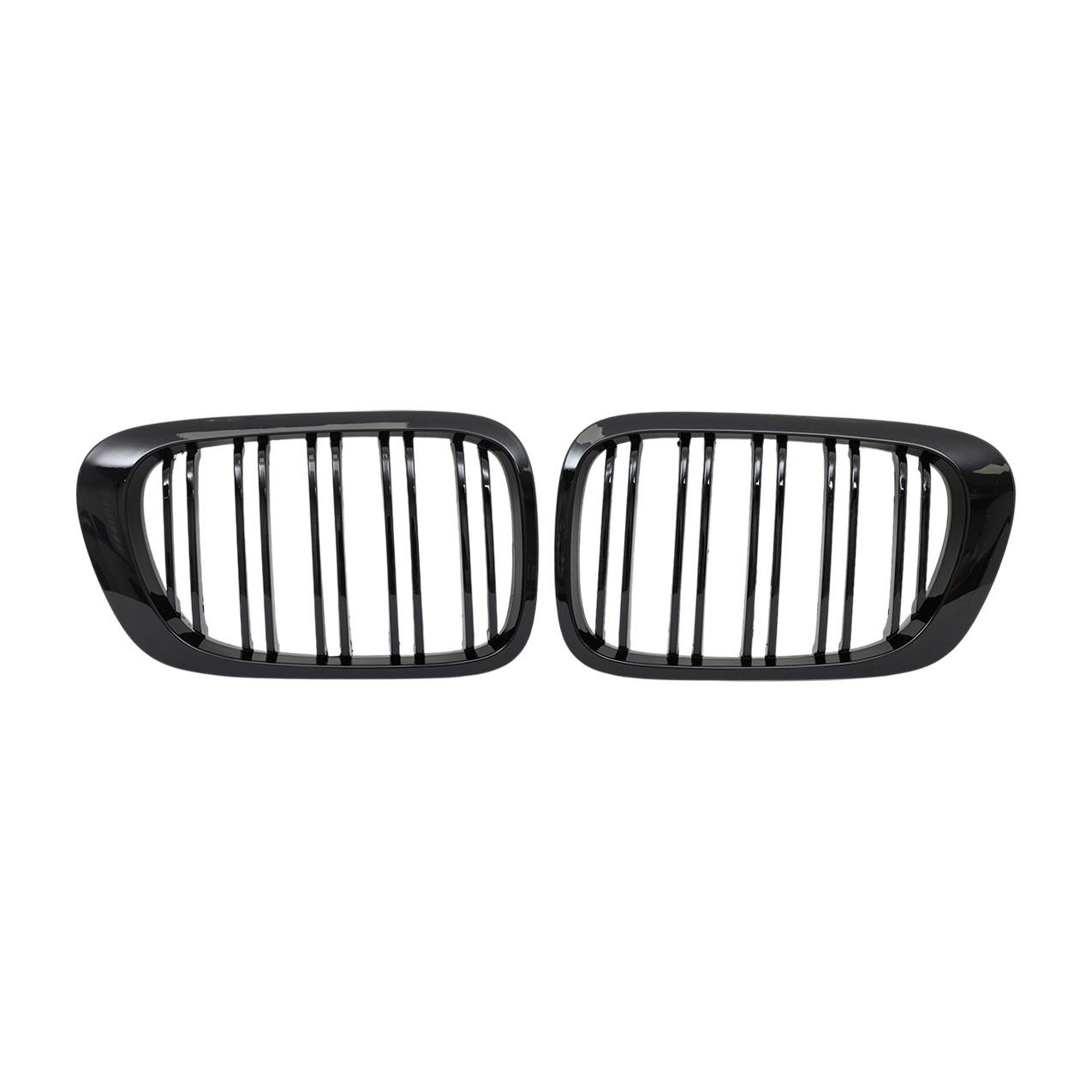 Bmw E46 Coupe Piano Siyah Çift Çıtalı Panjur Takımı (99-02) | Wender