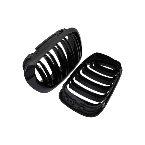 Bmw E46 Coupe Piano Siyah Çift Çıtalı Panjur Takımı (99-02) | Wender