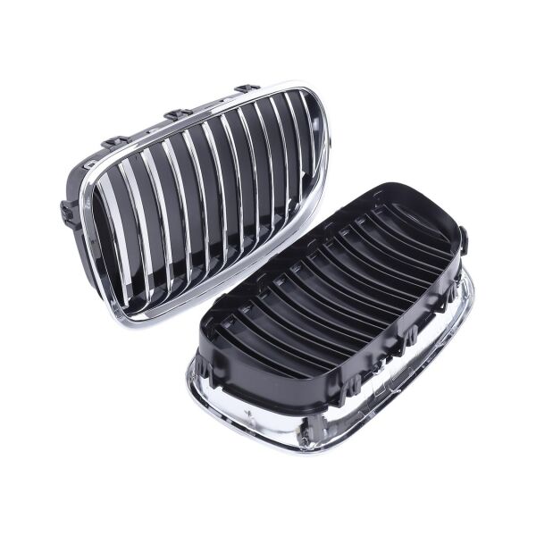 Bmw F10 Krom Krom Siyah Panjur Takımı (10-13) | Gkl