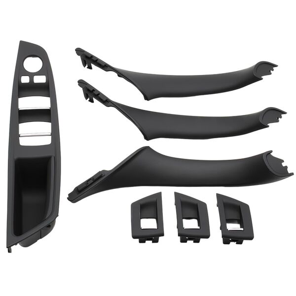 Bmw F10 Kapı Tutamak Seti - Siyah (Katlanır Aynalı Model) | Btap