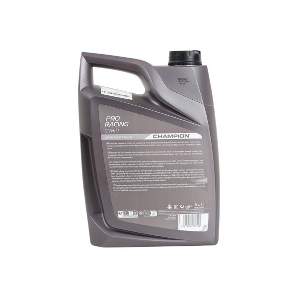 5 Litre 10W60 Pro Racing Motor Yağı | Champion