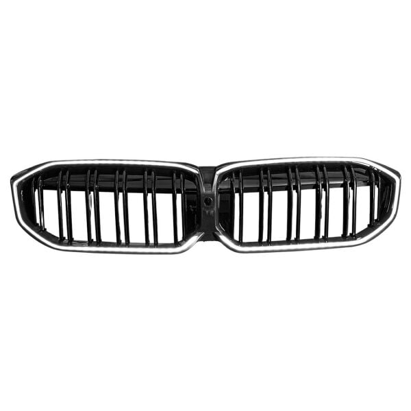 Bmw G20 LCI Piano Siyah Çift Çıtalı Panjur - Işıklı ( Shadow Line ) | Wender