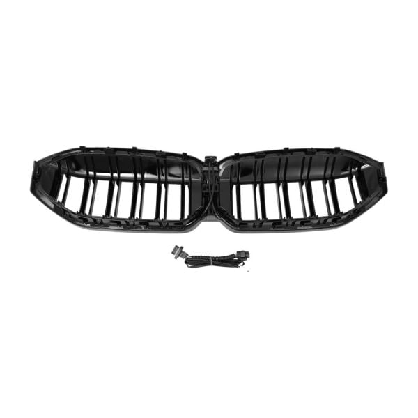 Bmw G20 LCI Piano Siyah Çift Çıtalı Panjur - Işıklı ( Shadow Line ) | Wender