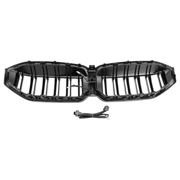 Bmw G20 LCI Piano Siyah Çift Çıtalı Panjur - Işıklı ( Shadow Line ) | Wender