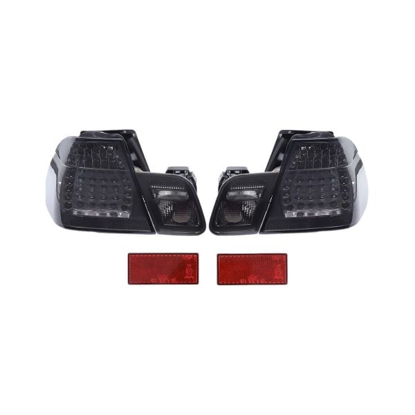 Bmw E46 Sedan Ledli Stop Takımı - Komple Füme ( 2002-05 ) | Eagle Eyes