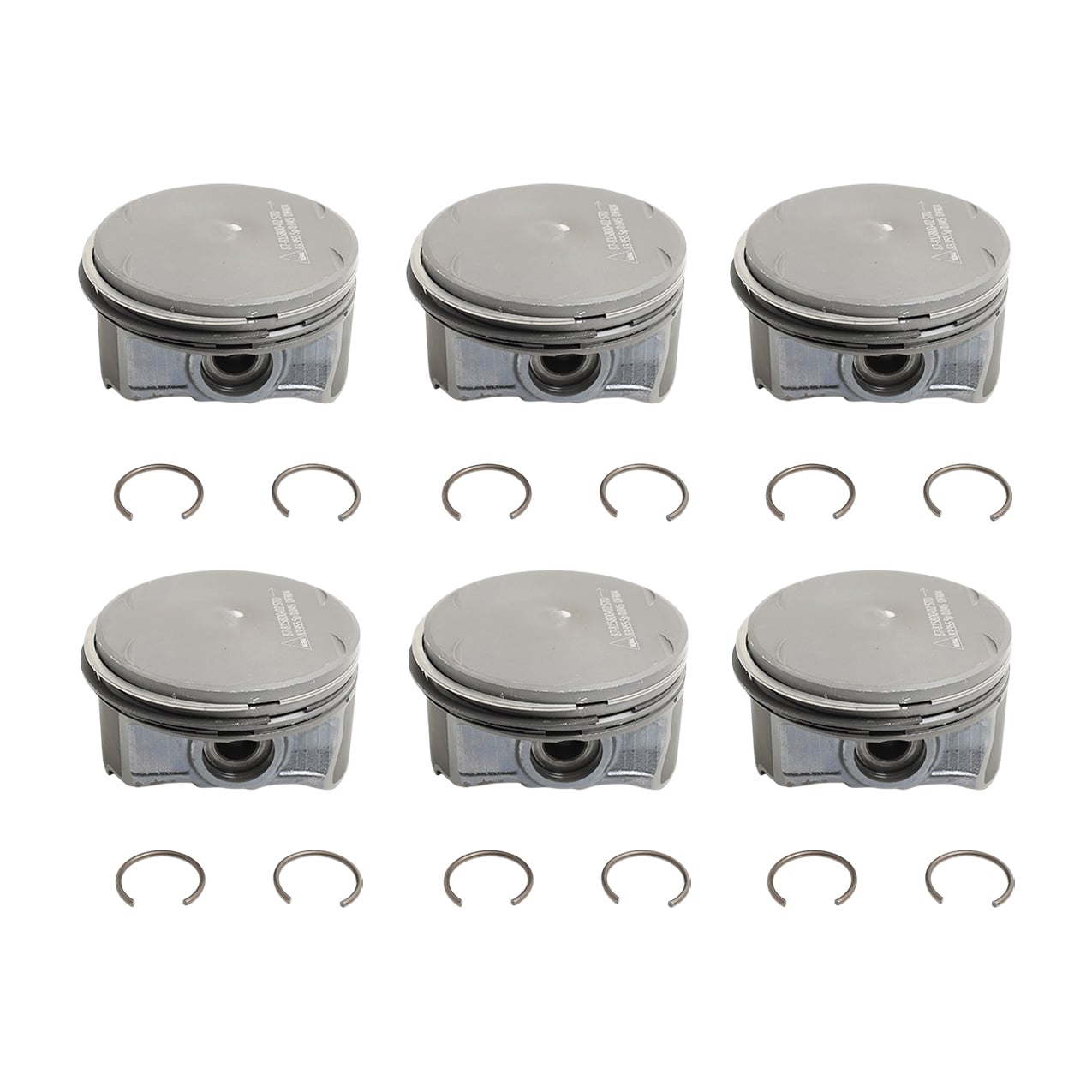 Bmw M54 B30 Piston Segman - ( Std ) - 84.00mm (6 Adet) | Nural