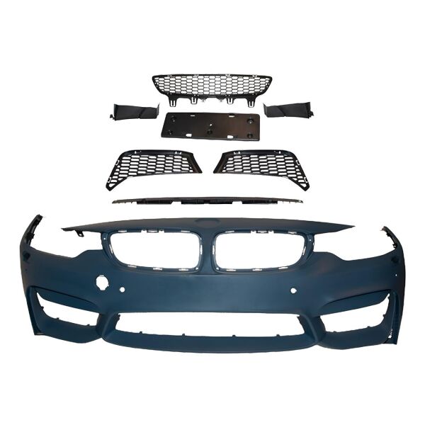 Bmw F32+LCI F36+LCI Ön M4 Tampon Dolu - PDCli | Far Yıkamalı | Kameralı | 2013-20 | Wender