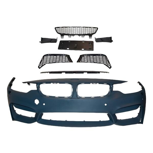 Bmw F32+LCI F36+LCI Ön M4 Tampon Dolu - PDCli | Far Yıkamalı | Kameralı | 2013-20 | Wender