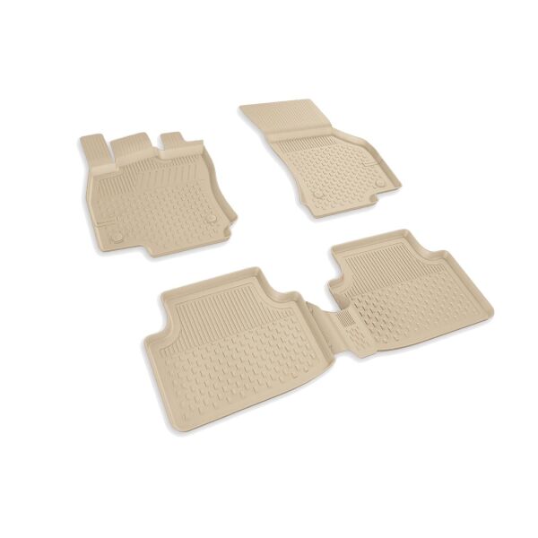 Bmw E36 Kauçuk Paspas Takımı - Bej | Sahler