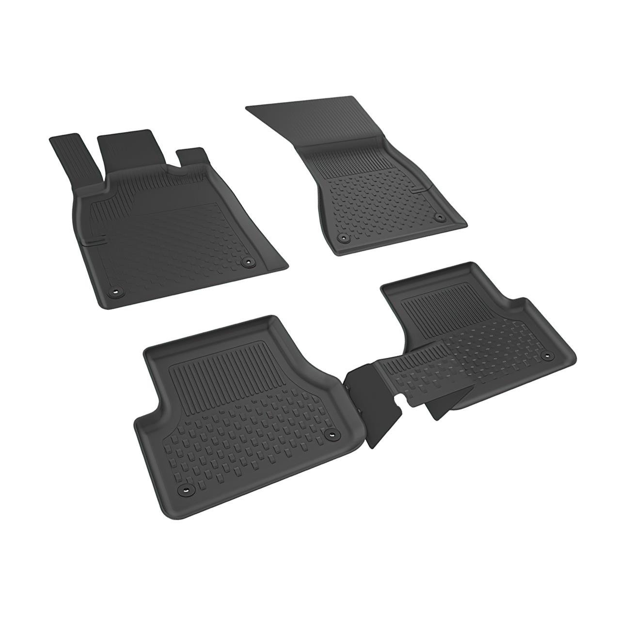 Bmw F10 Kauçuk Paspas Takımı - Siyah | Sahler