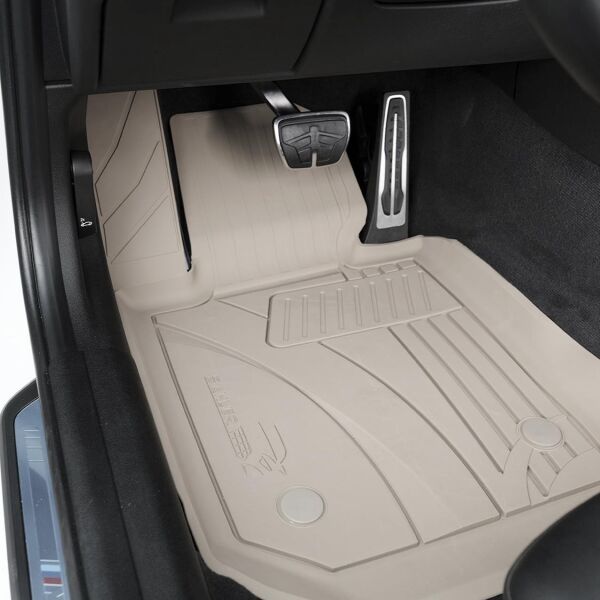 Bmw G20 Kauçuk Paspas Takımı - Bej | Sahler