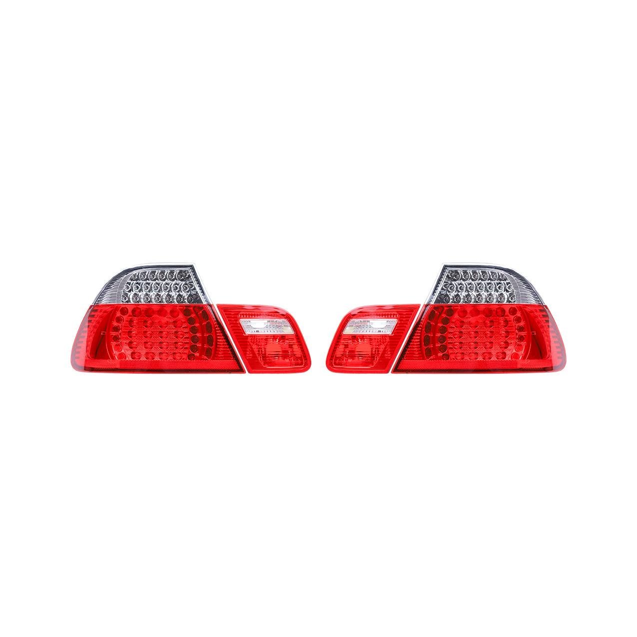 Bmw E46 Coupe Ledli Stop Takımı - Beyaz Sinyalli ( 1999-02 ) | Eagle Eyes